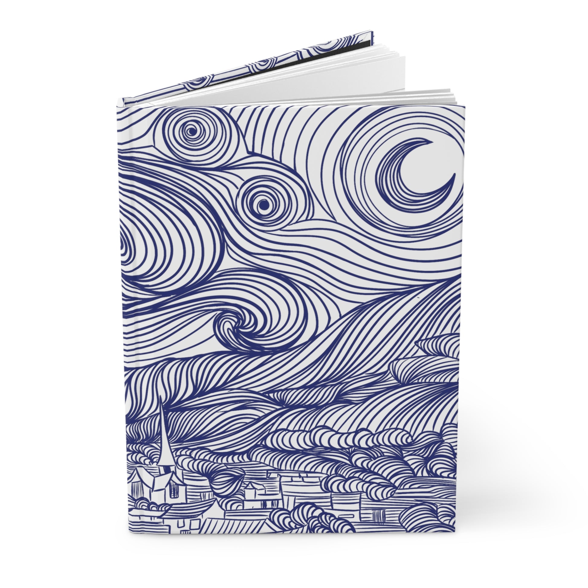 The Starry Night Hardcover Notebook || AZURE - Azure Art Shop