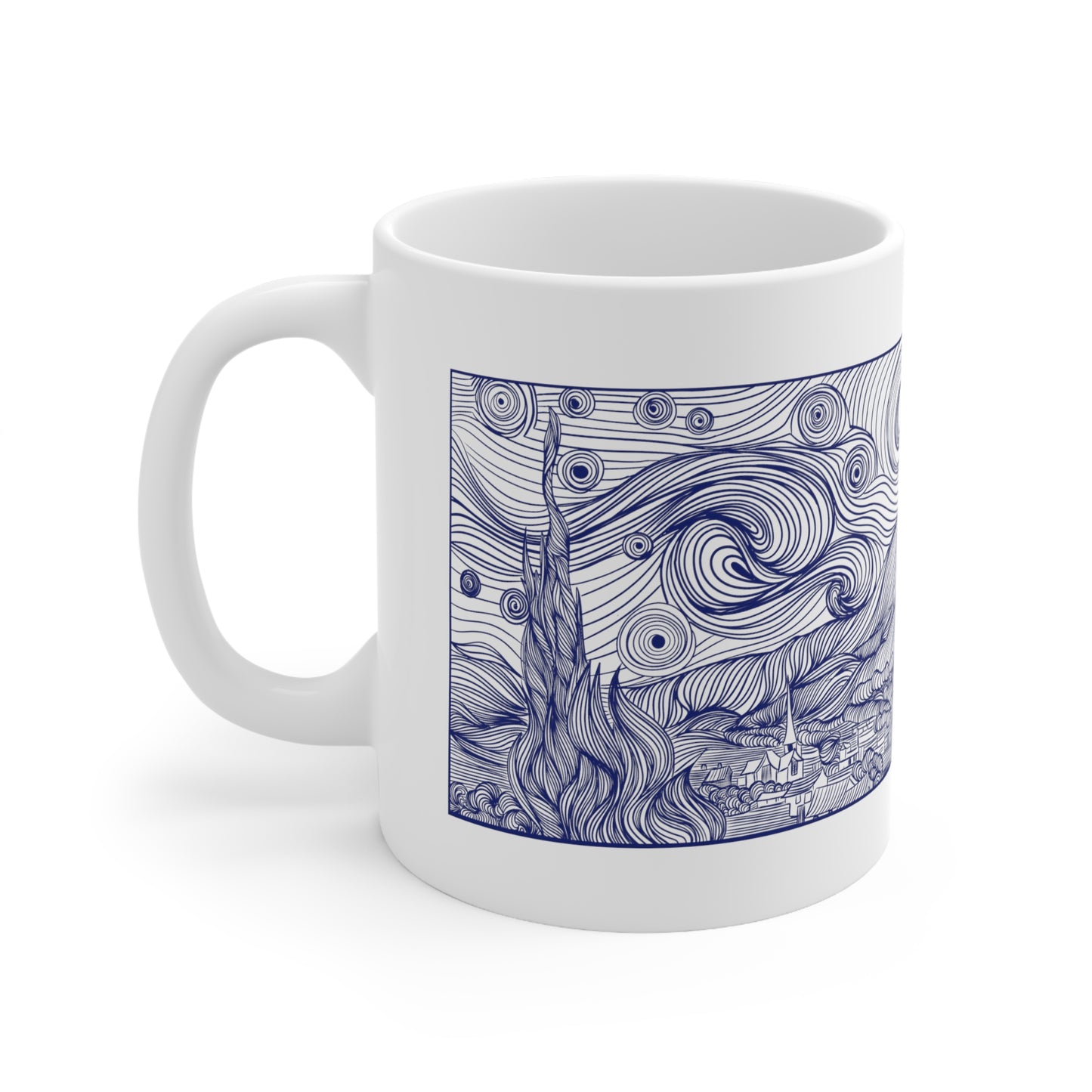 Starry Night Mug 11oz || AZURE - Azure Art Shop