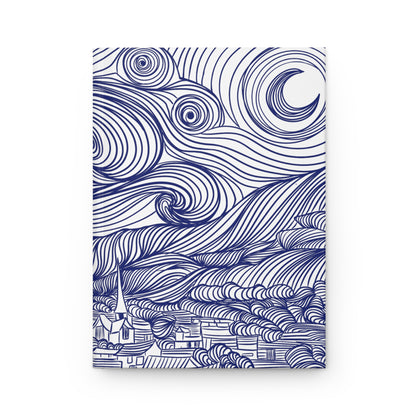 The Starry Night Hardcover Notebook || AZURE - Azure Art Shop