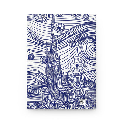 The Starry Night Hardcover Notebook || AZURE - Azure Art Shop