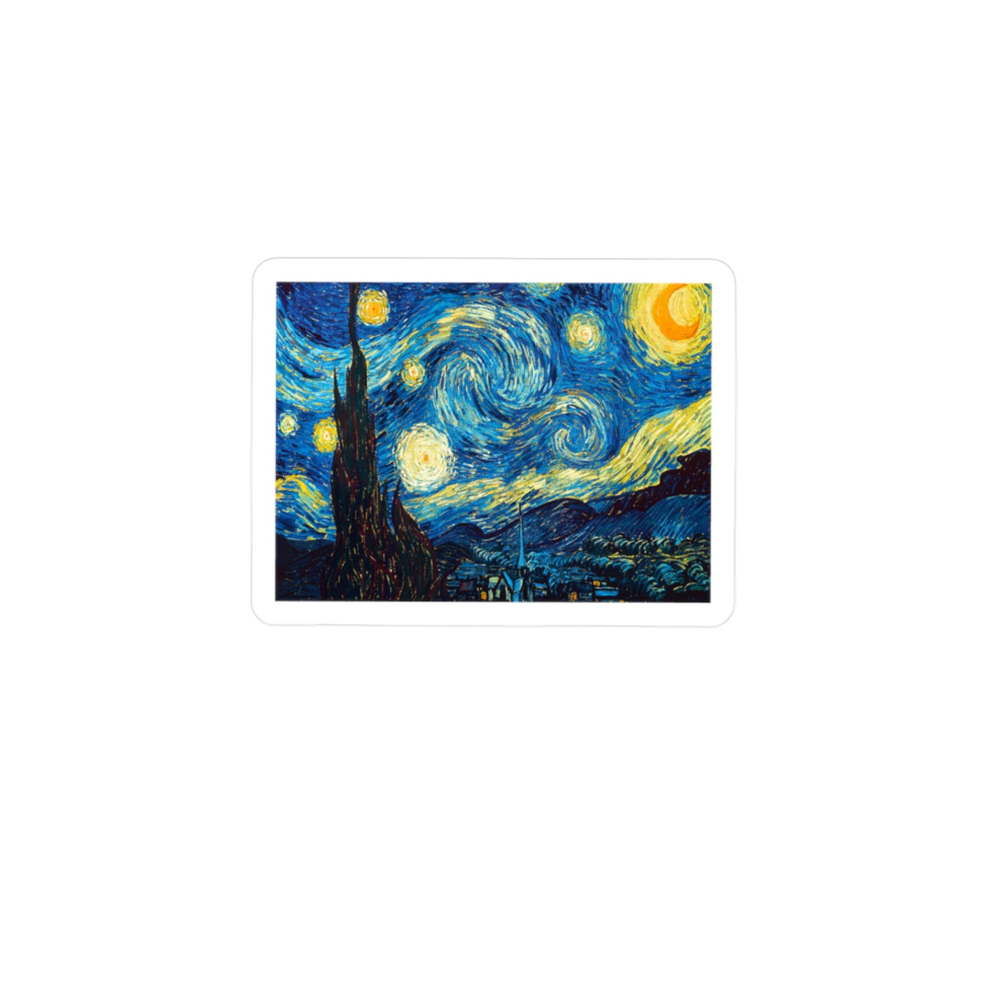 Starry Night Stickers || AZURE - Azure Art Shop