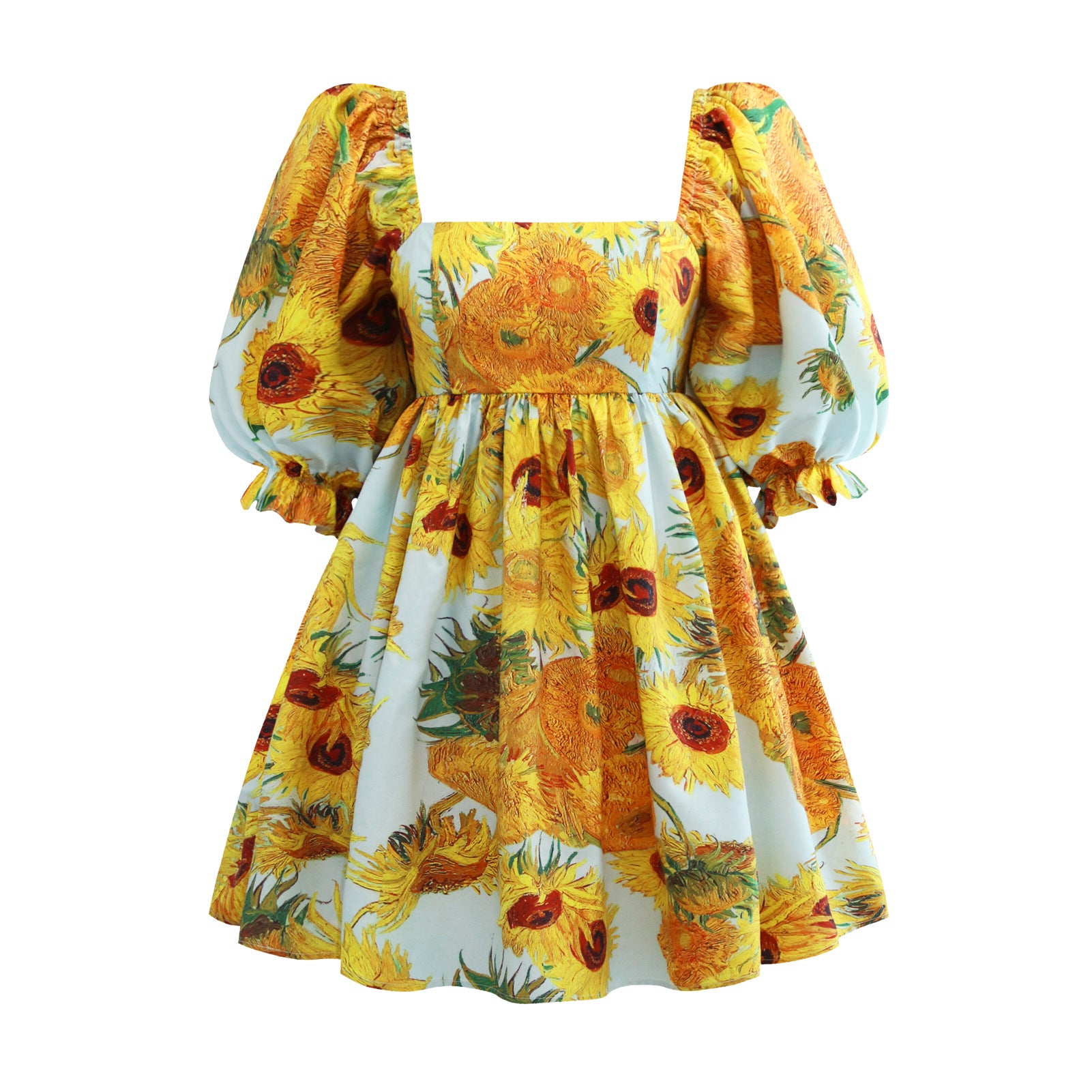 Van Gogh Sunflower & Starry night Dresses - Azure Art Shop