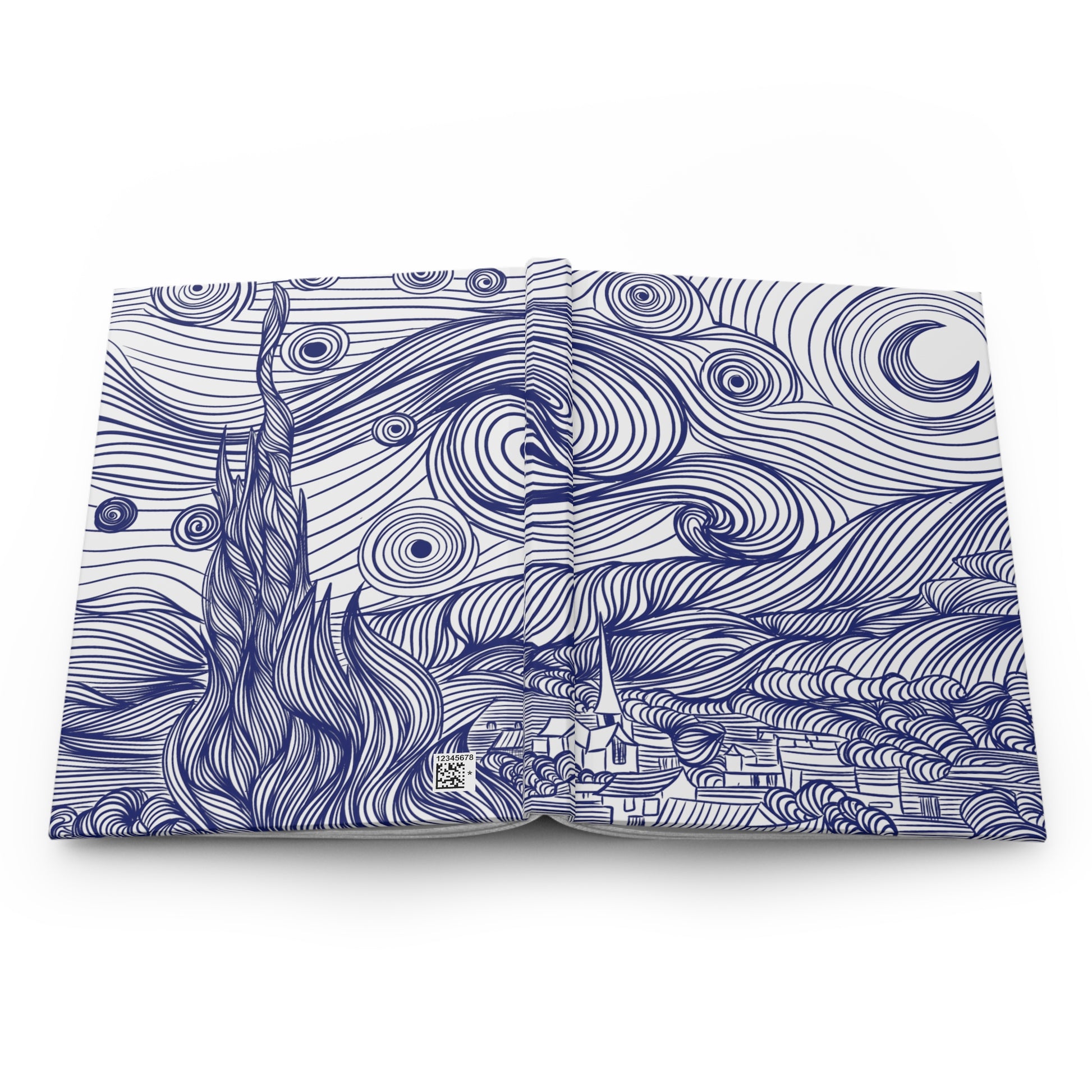 The Starry Night Hardcover Notebook || AZURE - Azure Art Shop