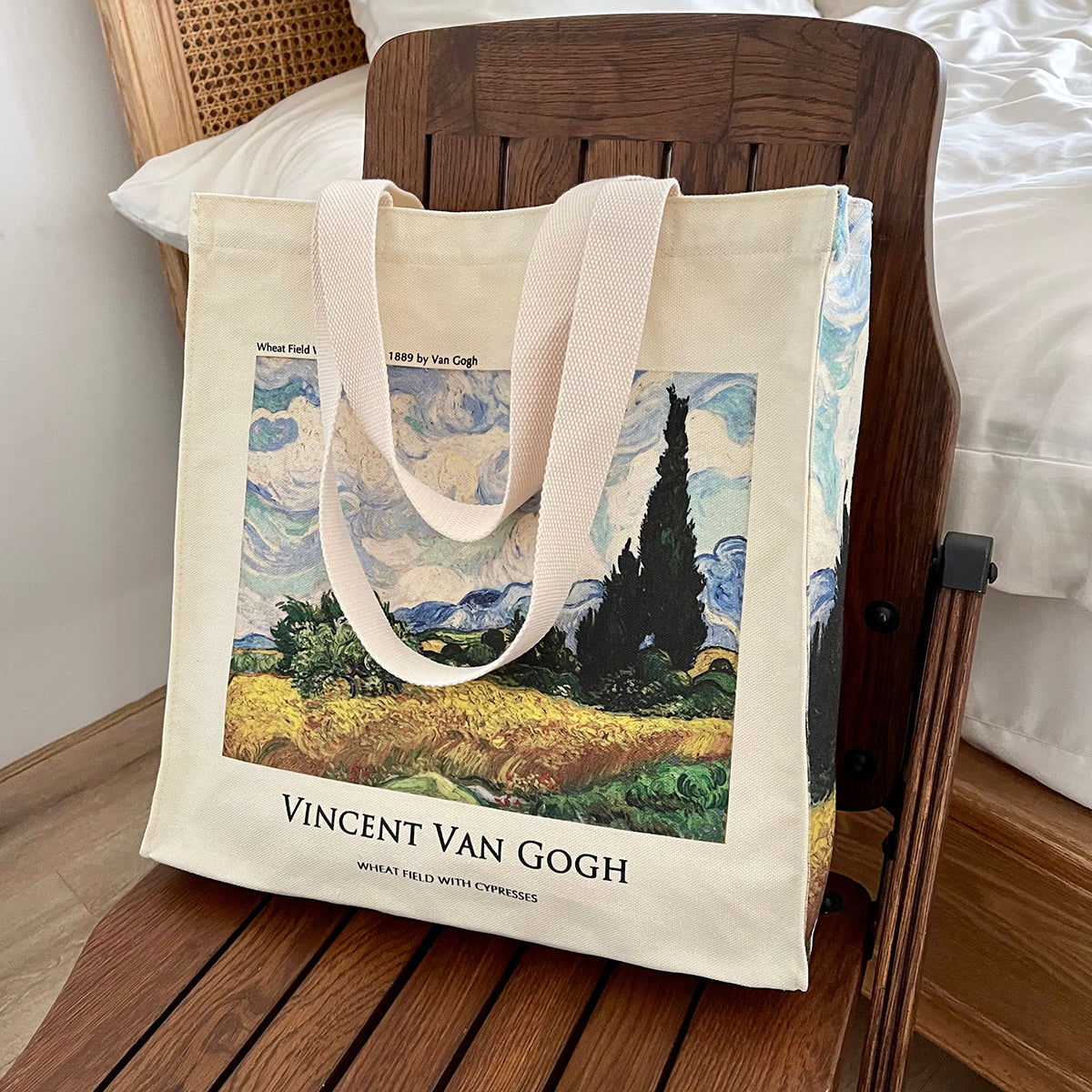 Antique Art Large-capacity Van Gogh Tot Bag - Azure Art Shop