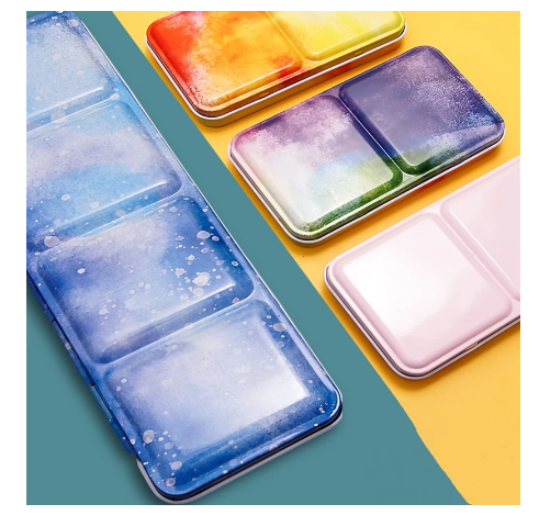 Color Empty Palette Case - Azure Art Shop