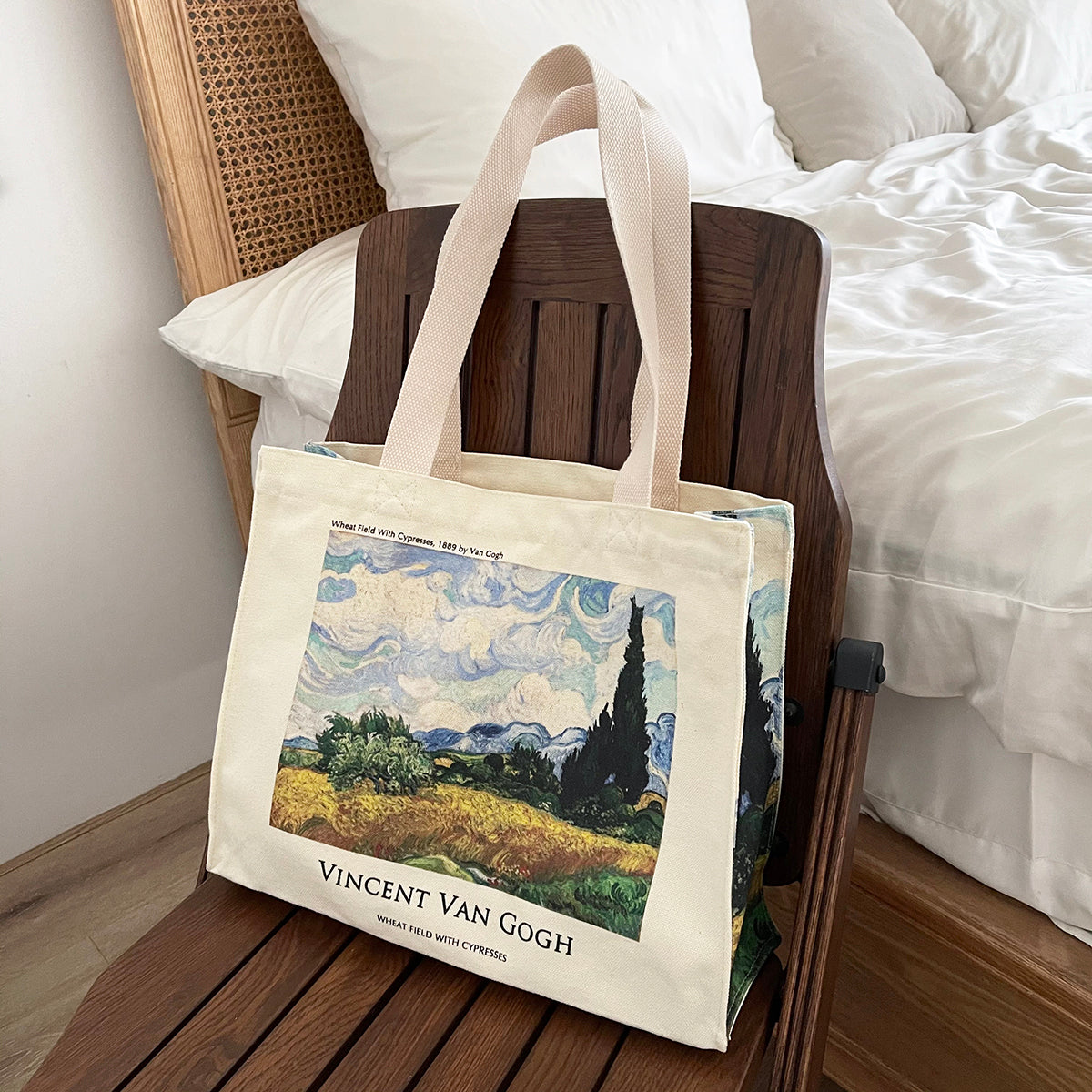 Antique Art Large-capacity Van Gogh Tot Bag - Azure Art Shop