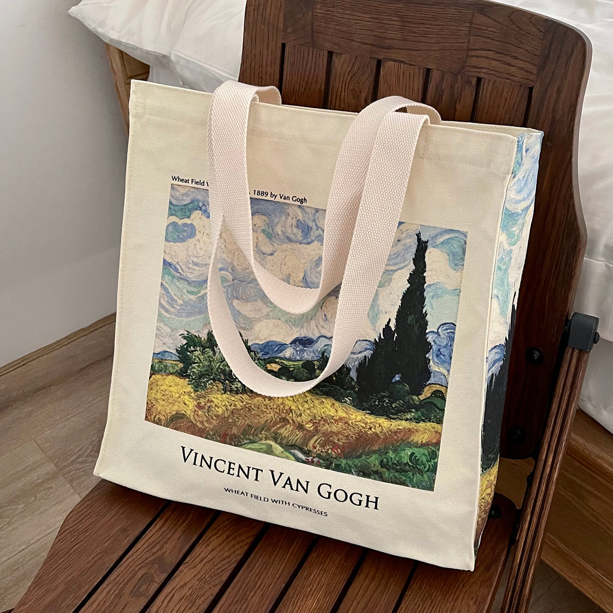 Antique Art Large-capacity Van Gogh Tot Bag - Azure Art Shop